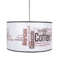 Sanneli 0107 - Lampa wisząca COFFEE 1xE27/60W/230V