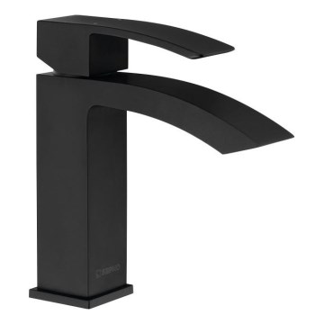 Sapho - Bateria umywalkowa GINKO 15,6 cm czarny mat