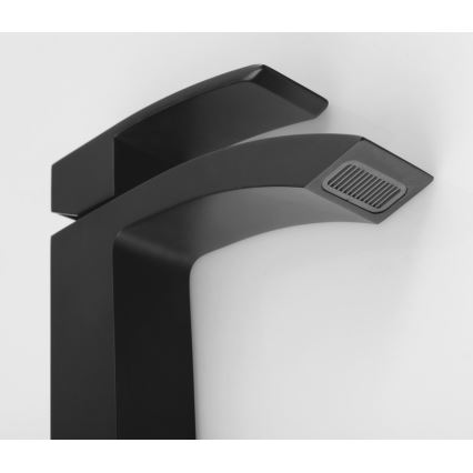 Sapho - Bateria umywalkowa GINKO 15,6 cm czarny mat