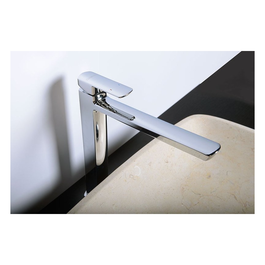 Sapho - Bateria umywalkowa MIXONA 29,8 cm, chrom błyszczący