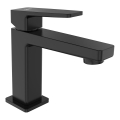 Sapho - bateria umywalkowa TURSI 15 cm, czarny mat