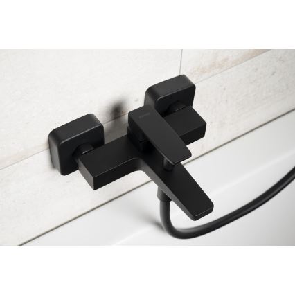 Sapho - bateria wannowa TURSI, matowa czerń