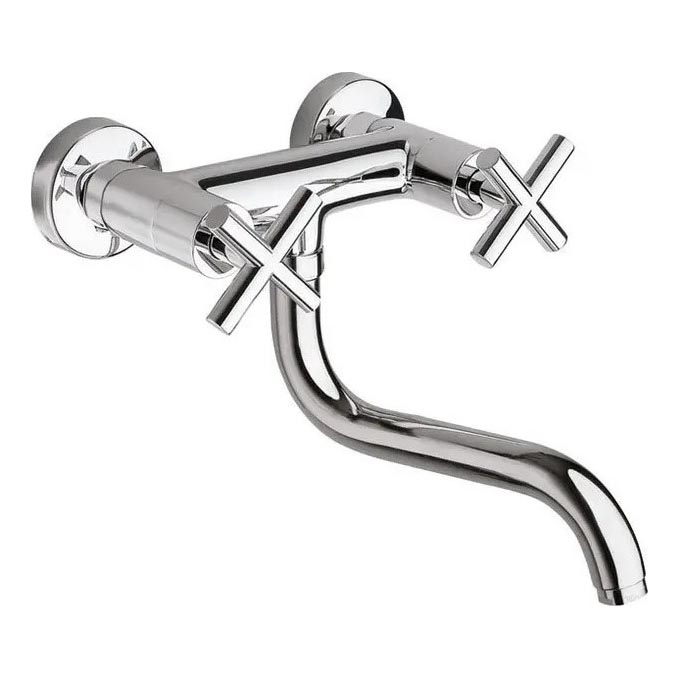 Sapho - Bateria zlewozmywakowa AXIA, chrom błyszczący