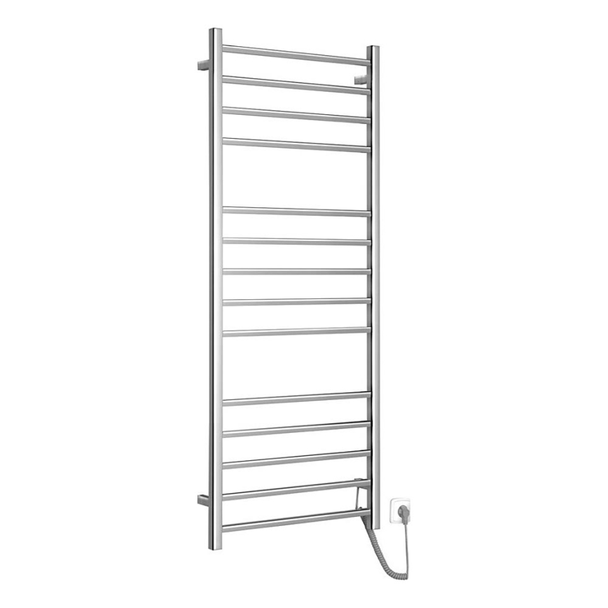 Sapho - Elektryczna suszarka do ręczników ESKINADO 130W/230V 150 cm chrom błyszczący prawa kanciasty