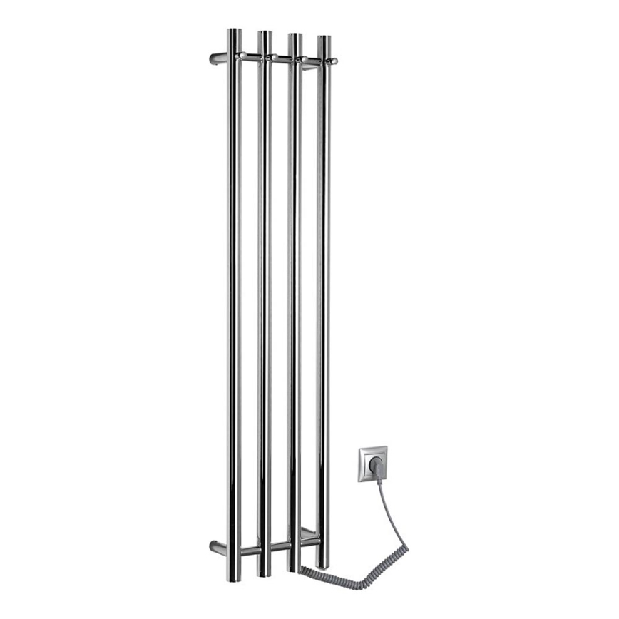 Sapho - Elektryczna suszarka do ręczników PAPINADO 85W/230V 120 cm chrom błyszczący prawa