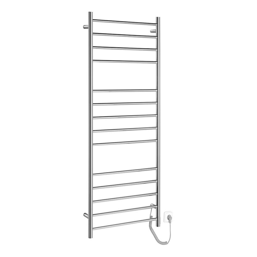 Sapho - Elektryczna suszarka do ręczników REDONDO 130W/230V 150 cm chrom błyszczący prawa obły