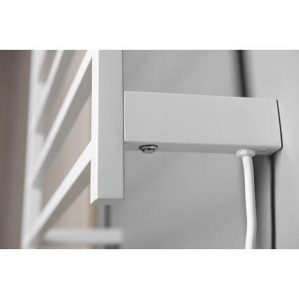 Sapho - Elektryczny suszacz do ręczników ELZOR 60W/230V 47x50 cm biały mat