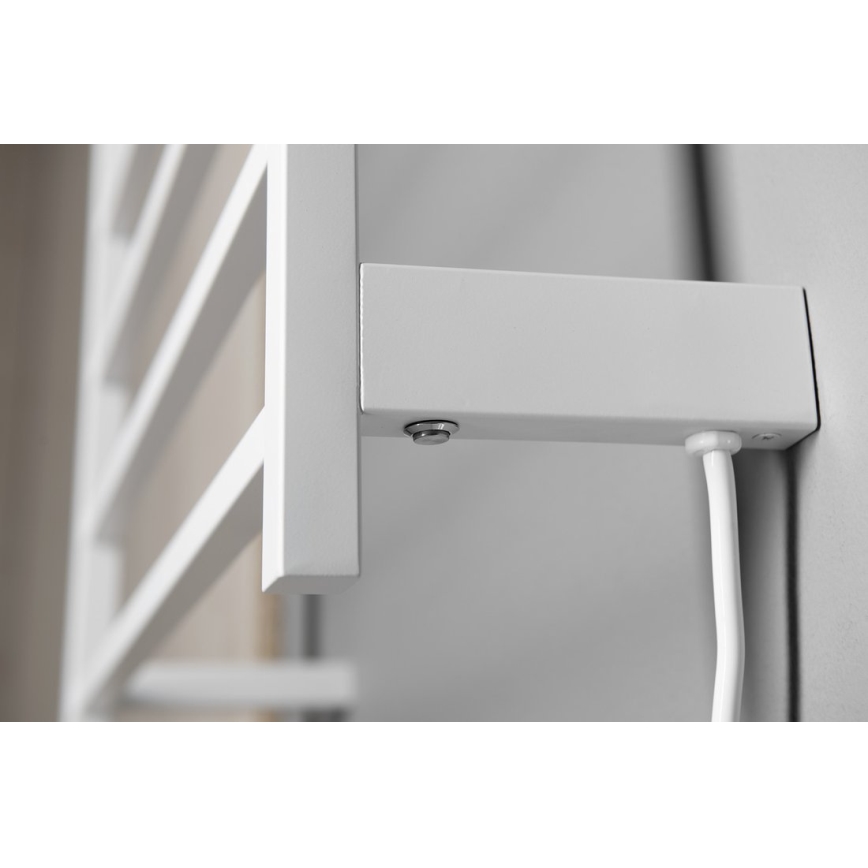 Sapho - Elektryczny suszacz do ręczników ELZOR 60W/230V 47x50 cm biały mat