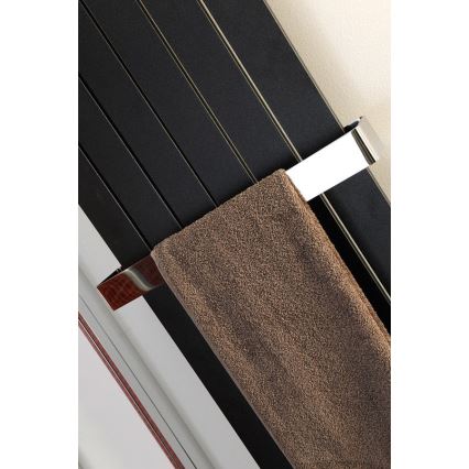 Sapho - Grzejnik łazienkowy COLONNA 180x45 cm czarny