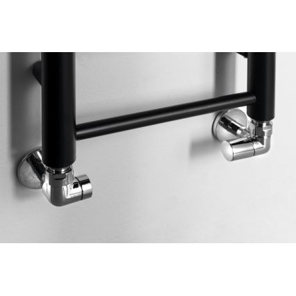 Sapho - Grzejnik łazienkowy DINA 335W 30x174 cm czarny mat