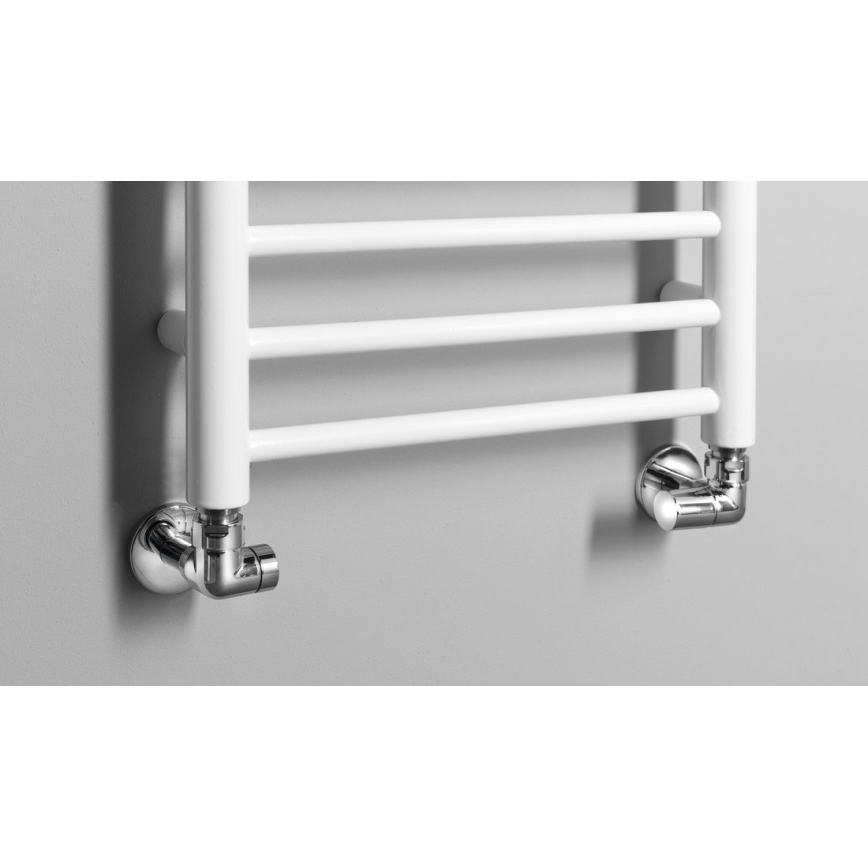 Sapho - Grzejnik łazienkowy DINA 477W 40x156 cm biały