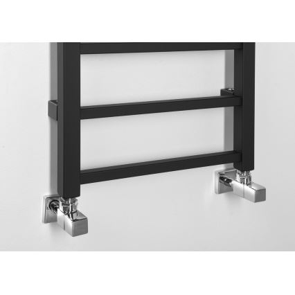 Sapho - Grzejnik łazienkowy METRO DOS 323 W 40x150 cm matowa czerń