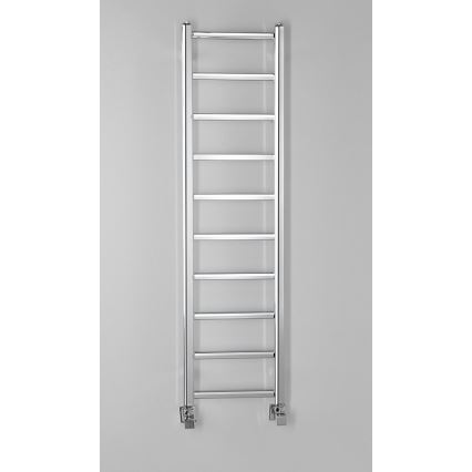 Sapho - Grzejnik łazienkowy METRO LIGHT 211W/230V 30x114 cm błyszczący chrom