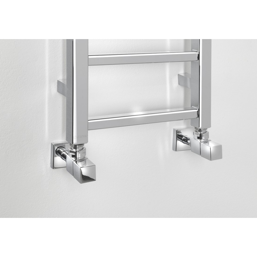 Sapho - Grzejnik łazienkowy METRO LIGHT 211W/230V 30x114 cm błyszczący chrom