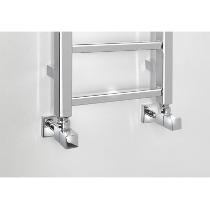 Sapho - Grzejnik łazienkowy METRO LIGHT 211W/230V 30x114 cm chrom błyszczący