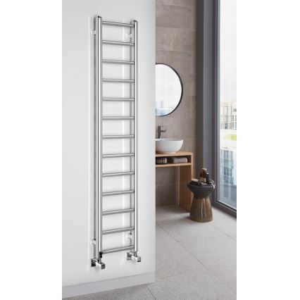 Sapho - Grzejnik łazienkowy METRO LIGHT 276W/230V 30x150 cm błyszczący chrom