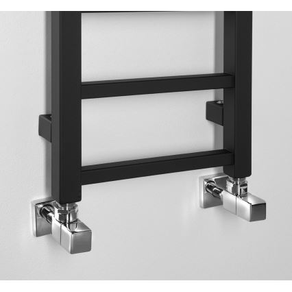 Sapho - Grzejnik łazienkowy METRO LIGHT 276W 30x150 cm czarny mat