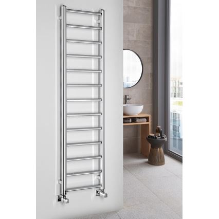 Sapho - Grzejnik łazienkowy METRO LIGHT 323W/230V 40x150 cm chrom błyszczący