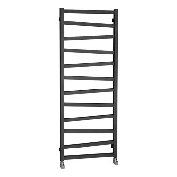 Sapho - Grzejnik łazienkowy ZIG 490W/230V 50x133 cm antracyt