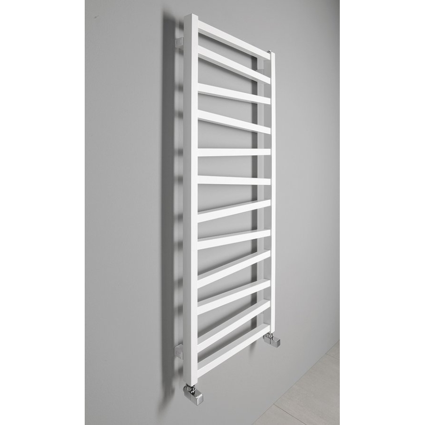 Sapho - Grzejnik łazienkowy ZIG 490W/230V 50x133 cm biały