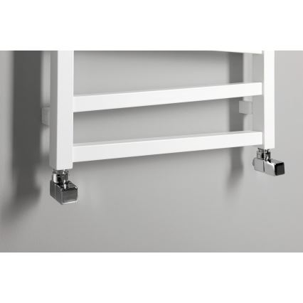 Sapho - Grzejnik łazienkowy ZIG 582W/230V 50x157 cm biały