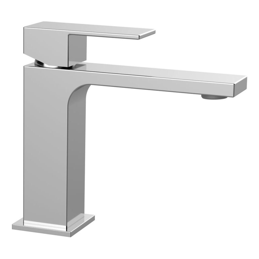 Sapho - Kran do umywalki CUBEMIX 15,3 cm chrom błyszczący
