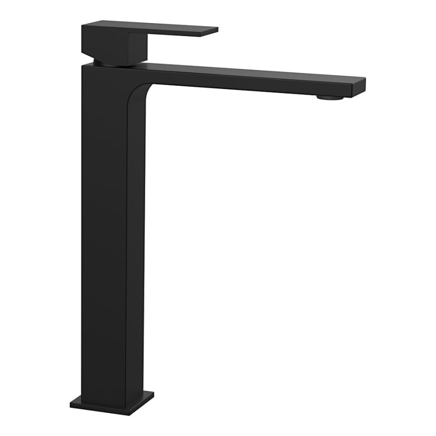 Sapho - Kran do umywalki CUBEMIX 27,8 cm matowy czarny