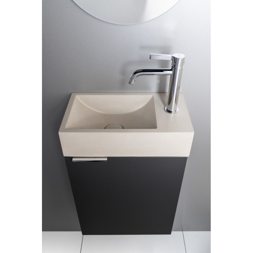 Sapho - Kran do umywalki ICONIC 18,7 cm chrom błyszczący