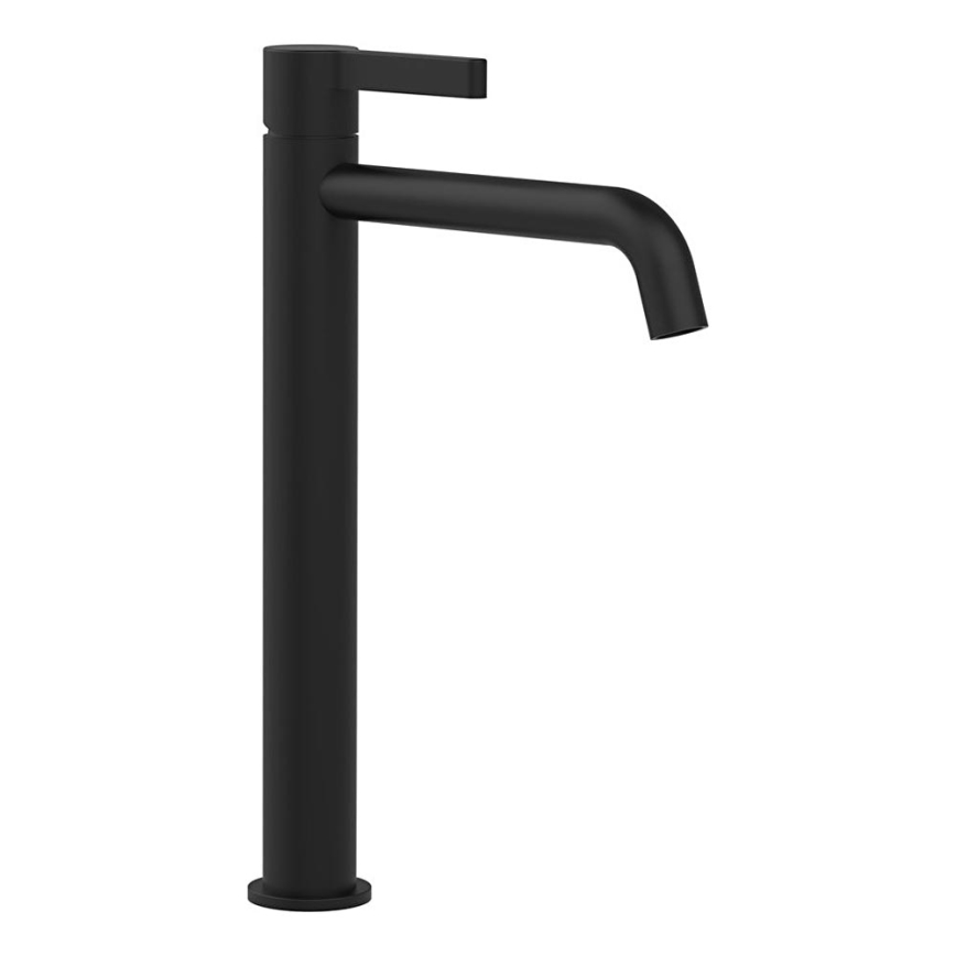 Sapho - Kran do umywalki ICONIC 30,9 cm matowy czarny
