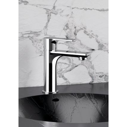 Sapho - Kran do umywalki PAX 16,5 cm chrom błyszczący