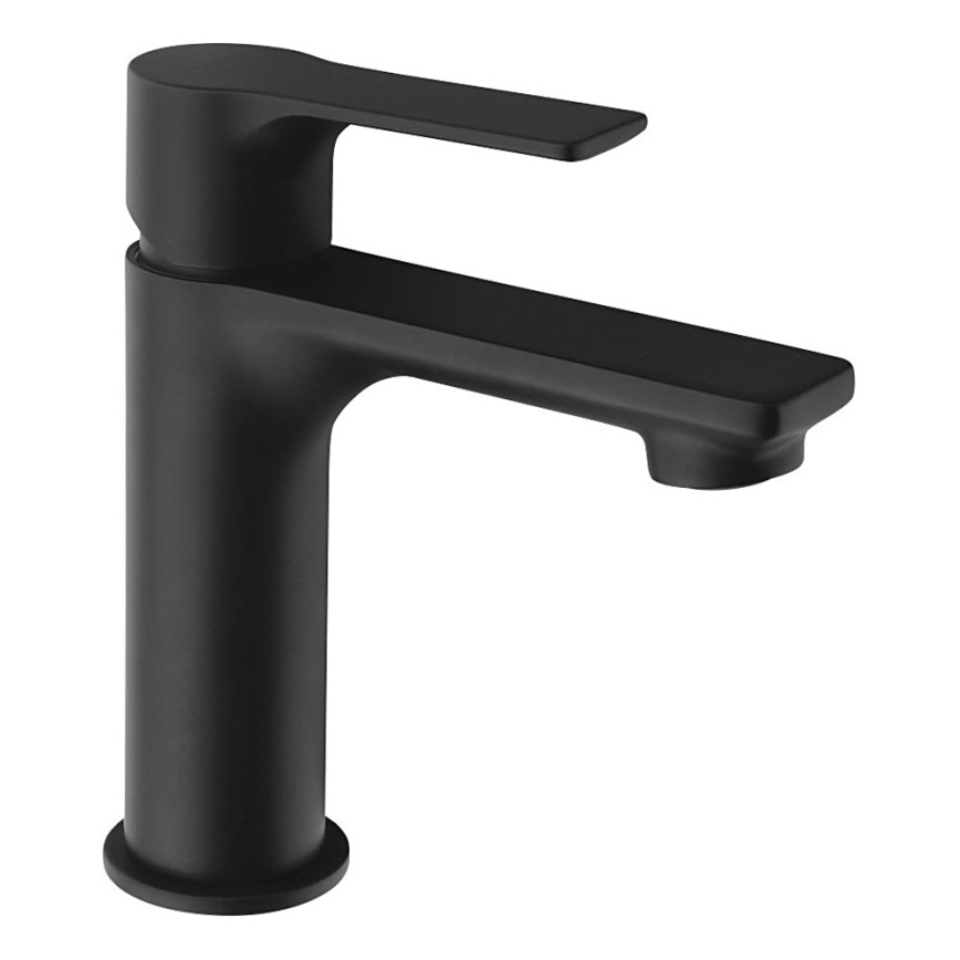 Sapho - Kran do umywalki PAX 16,5 cm matowy czarny