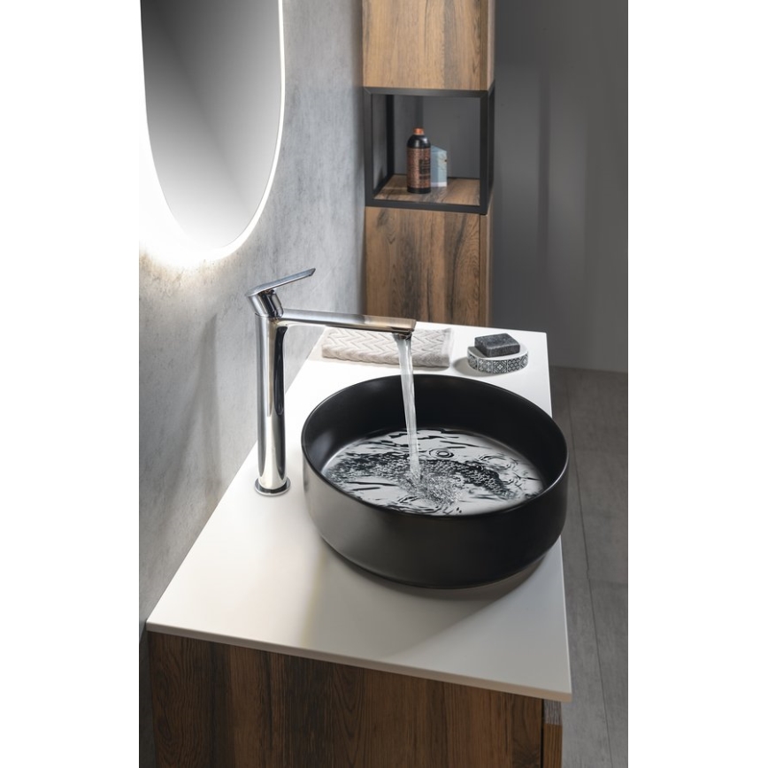 Sapho - Kran do umywalki PAX 31,5 cm chrom błyszczący
