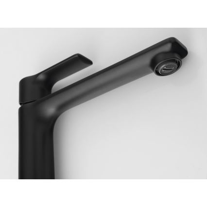 Sapho - Kran do umywalki PAX 31,5 cm matowy czarny