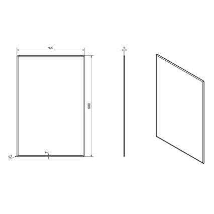Sapho - Lustro ACCORD 40x60 cm