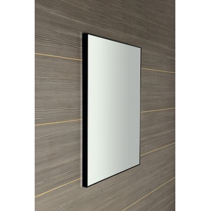 Sapho - Lustro w ramie AROWANA 50x80 czarny mat
