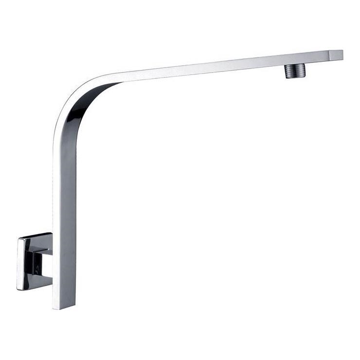 Sapho - Ramię prysznicowe kanciasty 33 cm chrom błyszczący