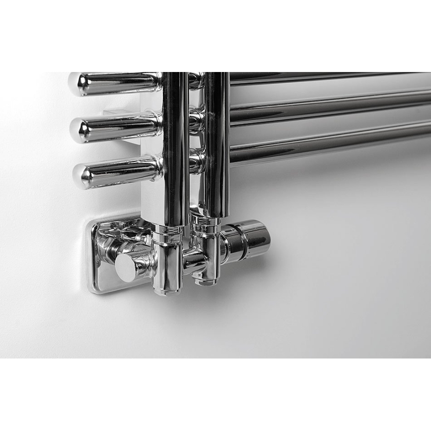 Sapho - Zestaw termostatyczny do podłączenia środkowego TWIN COMBI prawy/błyszczący chrom