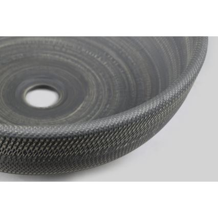 Sapho - Umywalka nablatowa PRIORI śr. 41 cm ceramika/szara