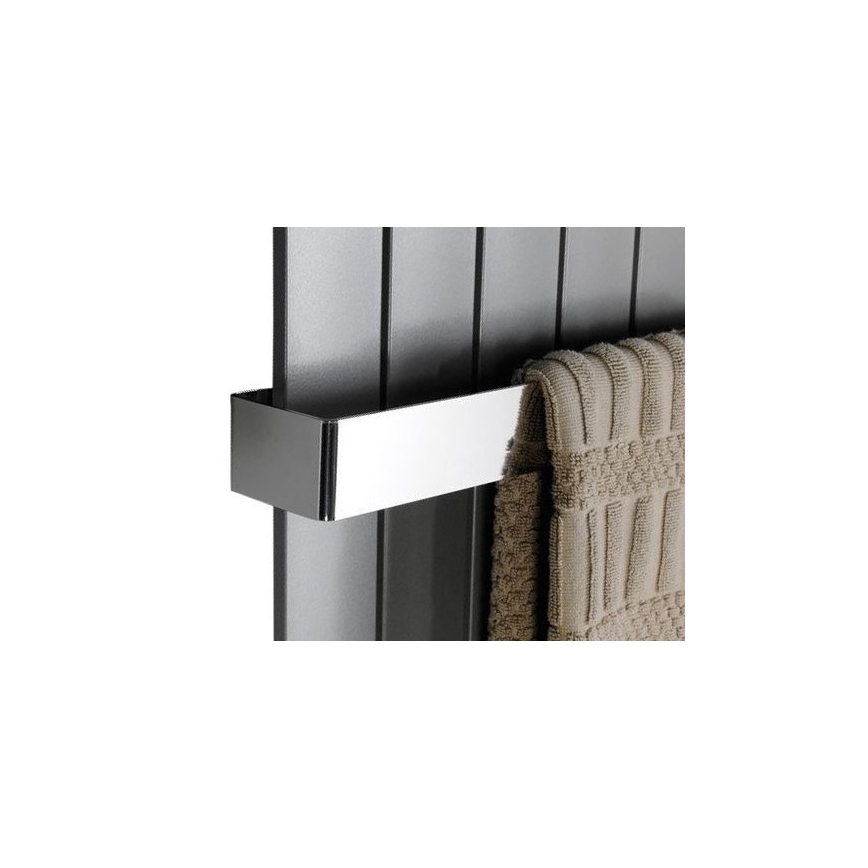 Sapho - Wieszak ścienny na ręczniki COLONNA 8x51 cm błyszczący chrom