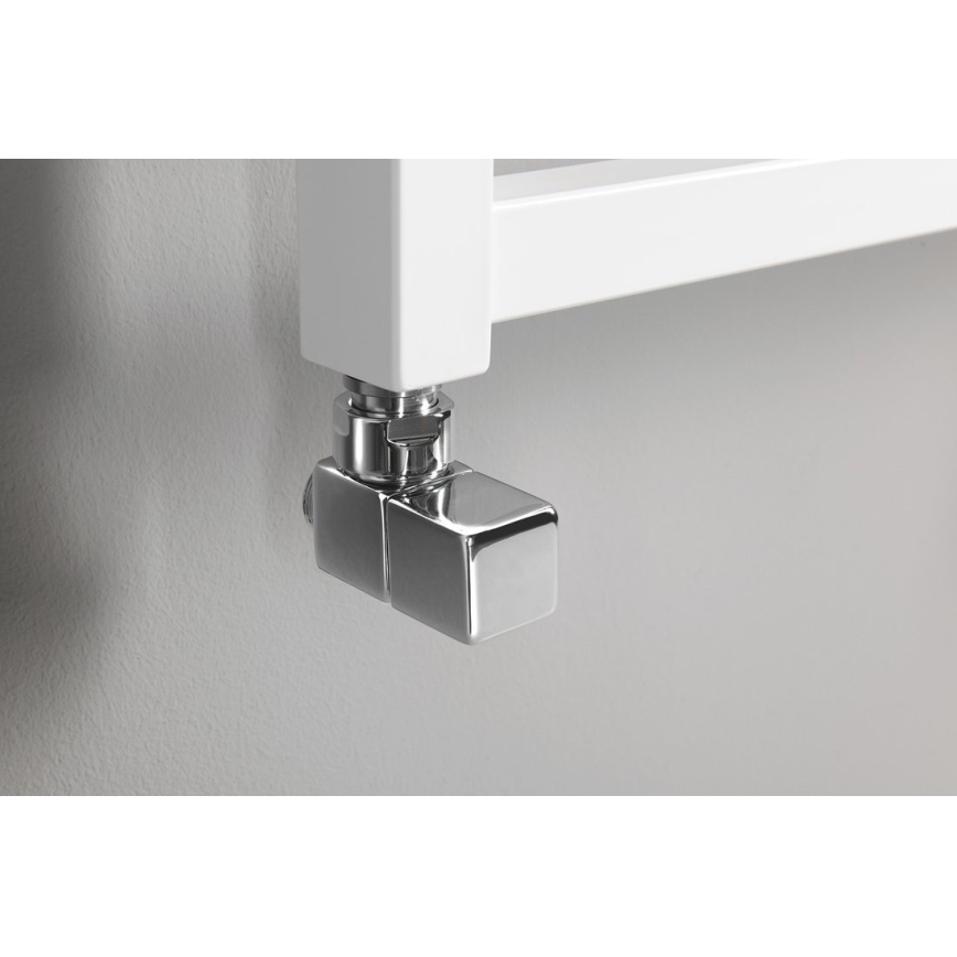 Sapho - Zestaw przyłączeniowy do zaworów kątowych CUBE, 2 szt., chrom błyszczący