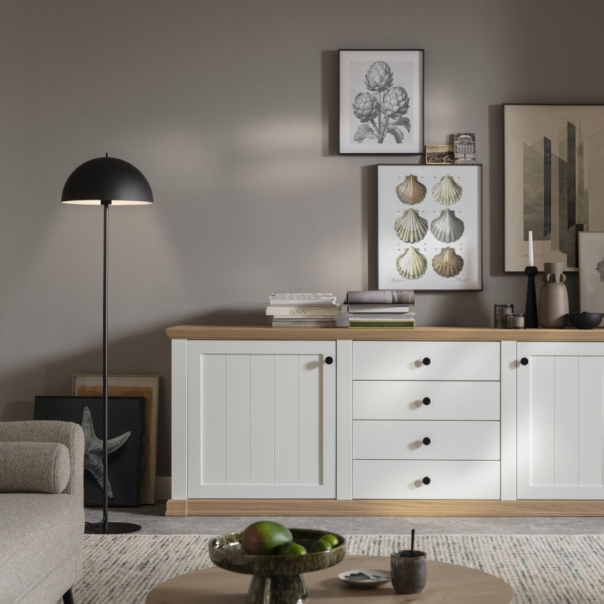 Schöner Wohnen 11727-18 - Lampa stojąca ALI 1xE27/25W/230V czarna