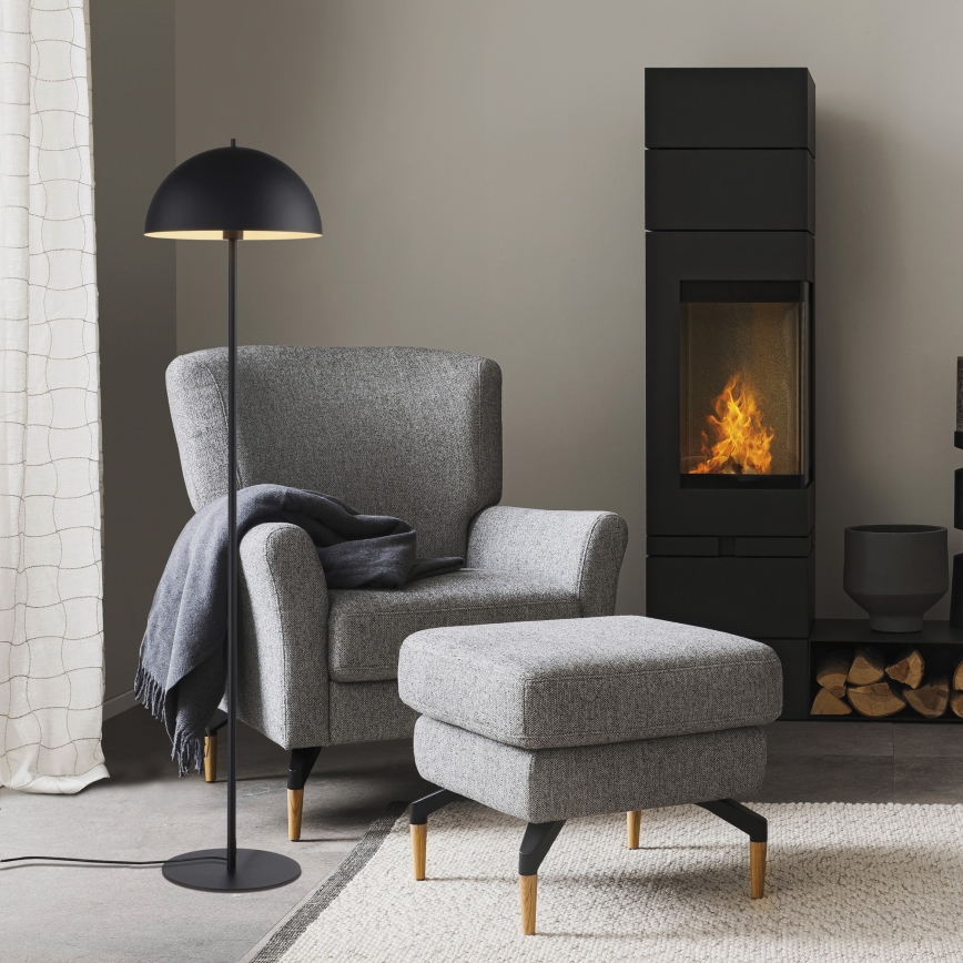 Schöner Wohnen 11727-18 - Lampa stojąca ALI 1xE27/25W/230V czarna