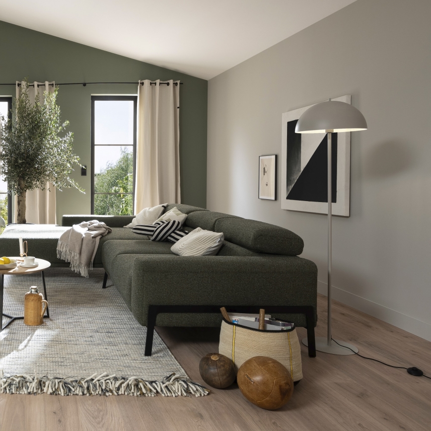 Schöner Wohnen 11727-39 - Lampa stojąca ALI 1xE27/25W/230V szara