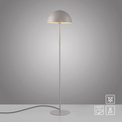Schöner Wohnen 11727-39 - Lampa stojąca ALI 1xE27/25W/230V szara