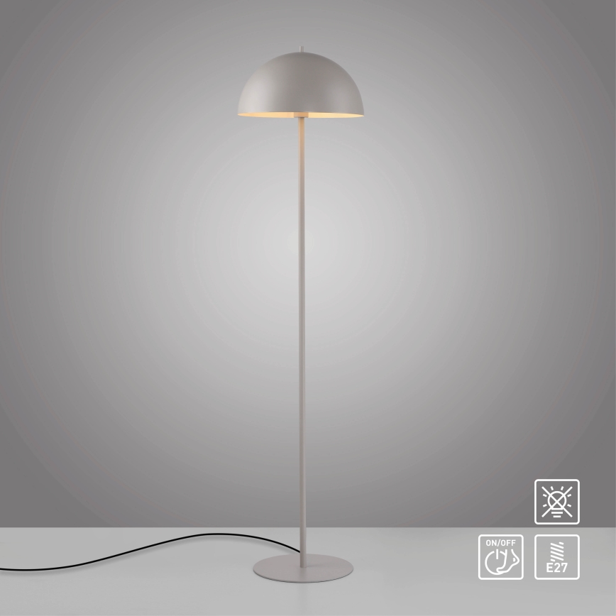 Schöner Wohnen 11727-39 - Lampa stojąca ALI 1xE27/25W/230V szara