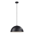 Schöner Wohnen 11728-18 - Lampa wisząca ALI na przewodzie 1xE27/25W/230V, średnica 38 cm, czarna