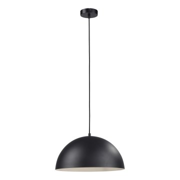 Schöner Wohnen 11728-18 - Lampa wisząca ALI na przewodzie 1xE27/25W/230V, średnica 38 cm, czarna