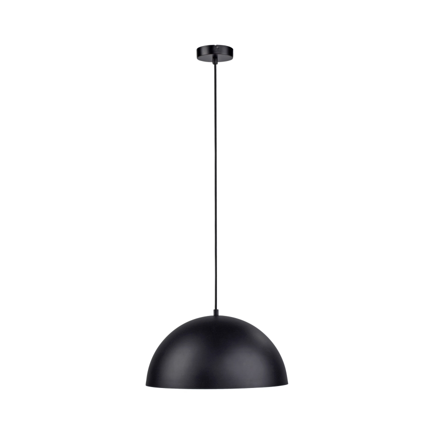 Schöner Wohnen 11728-18 - Lampa wisząca ALI na przewodzie 1xE27/25W/230V, średnica 38 cm, czarna