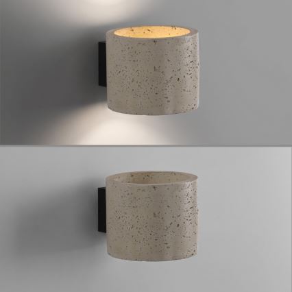 Schöner Wohnen 12542-42 - Kinkiet TRAVENTA 1xG9/10W/230V betonowy