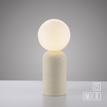 Schöner Wohnen 12543-42 - Lampa stołowa TRAVENTA 1xG9/10W/230V beton